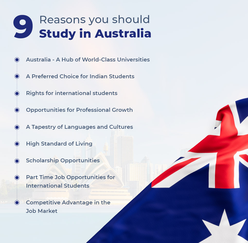 9 Reasons you should Study in Australia