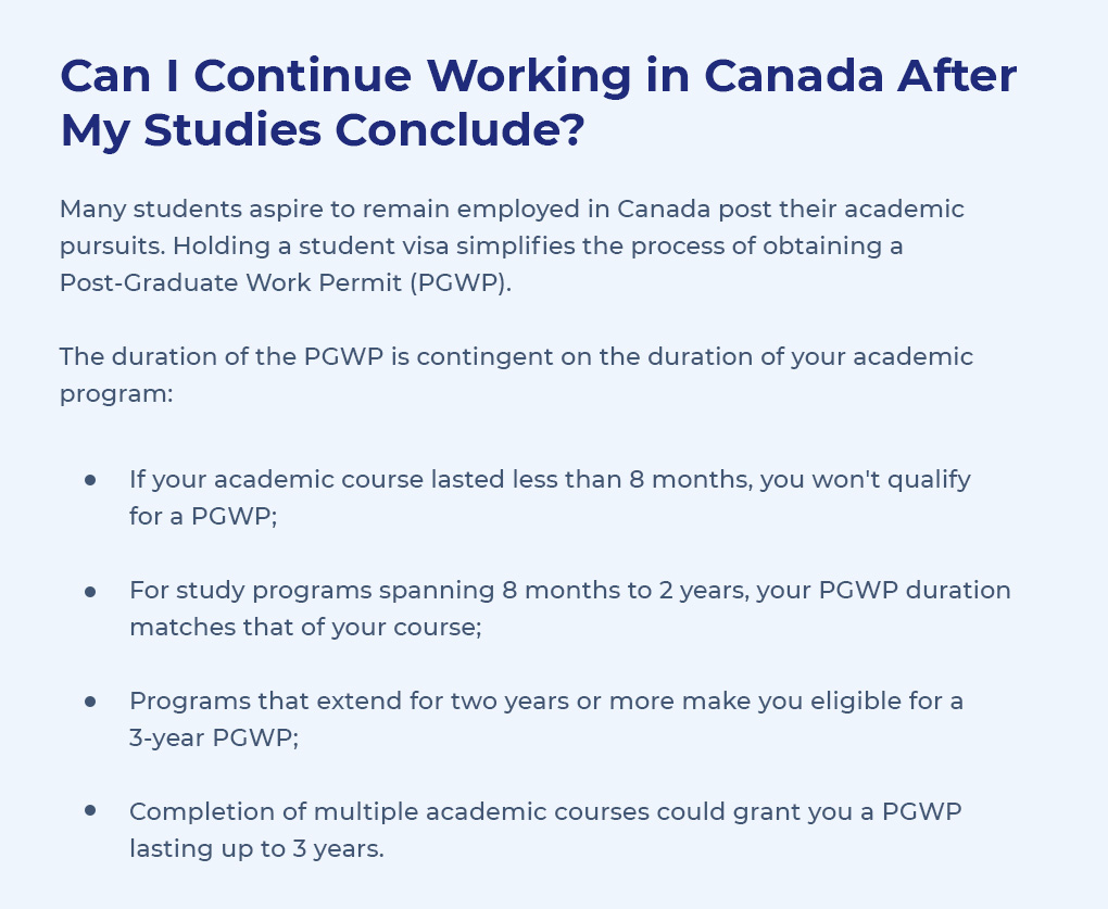 Can I Continue Working in Canada After My Studies Conclude