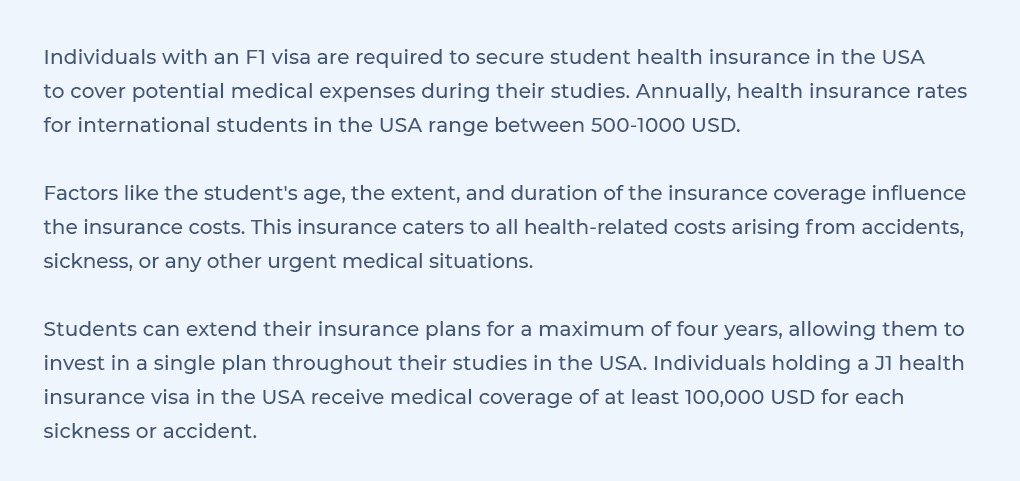 Mandatory Health Insurance for International Students 