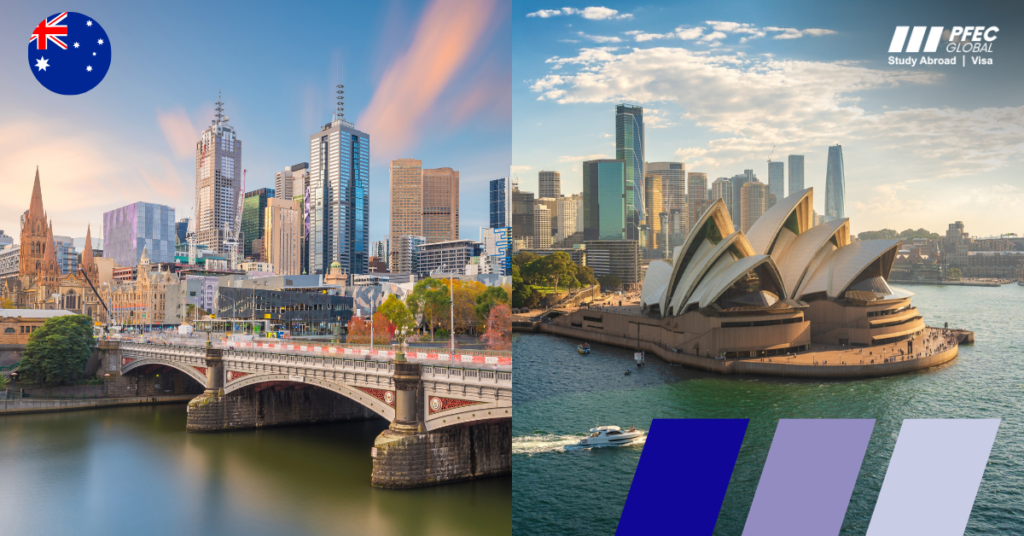 Sydney vs Melbourne for Indian students